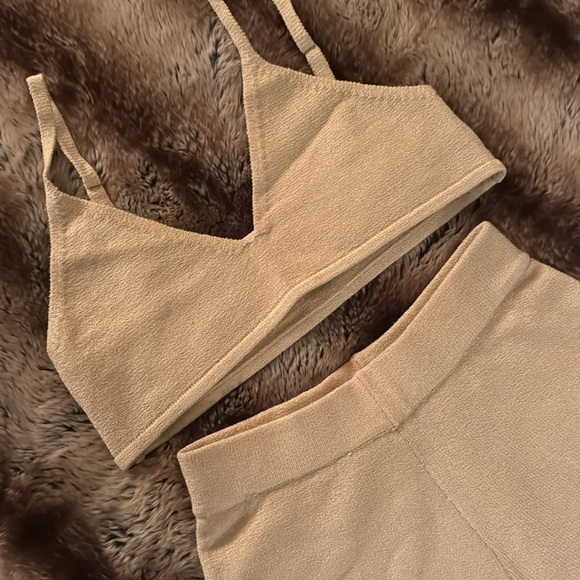 Knit set in cream - Picture 2 of 3